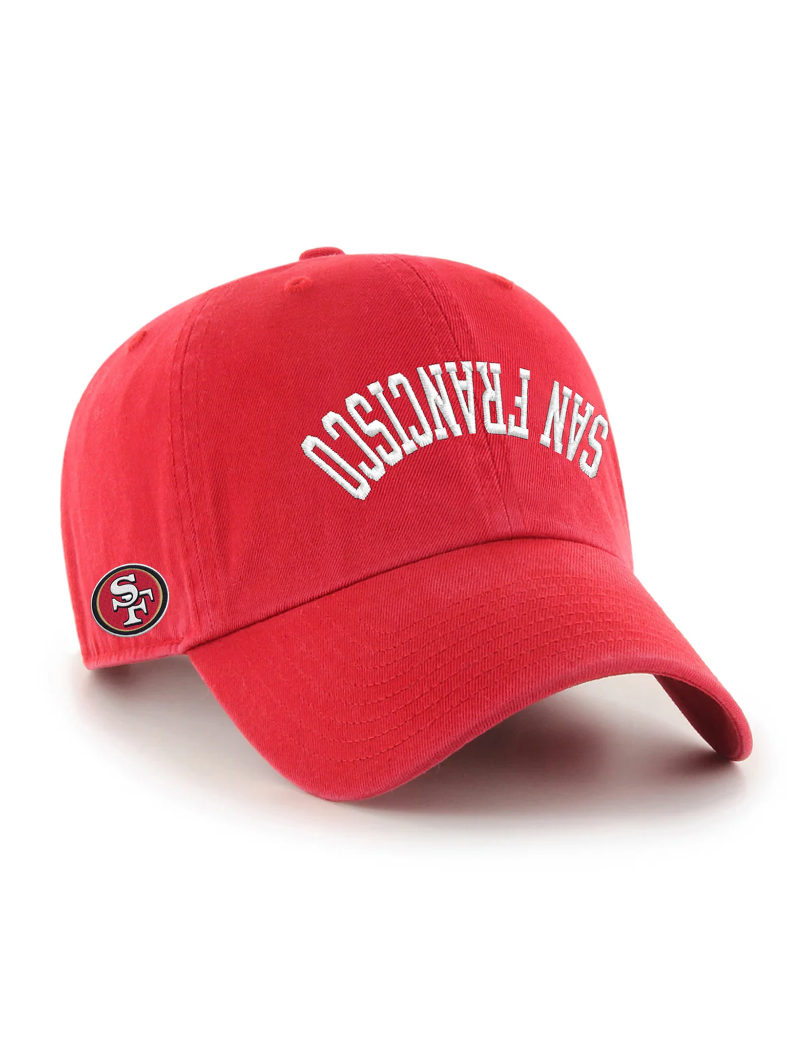 SF 49ers Flip Script Clean Up, Red