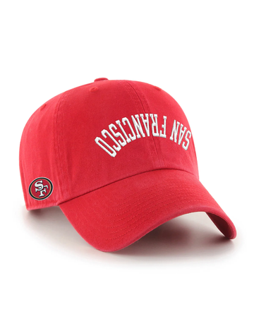 SF 49ers Flip Script Clean Up, Red