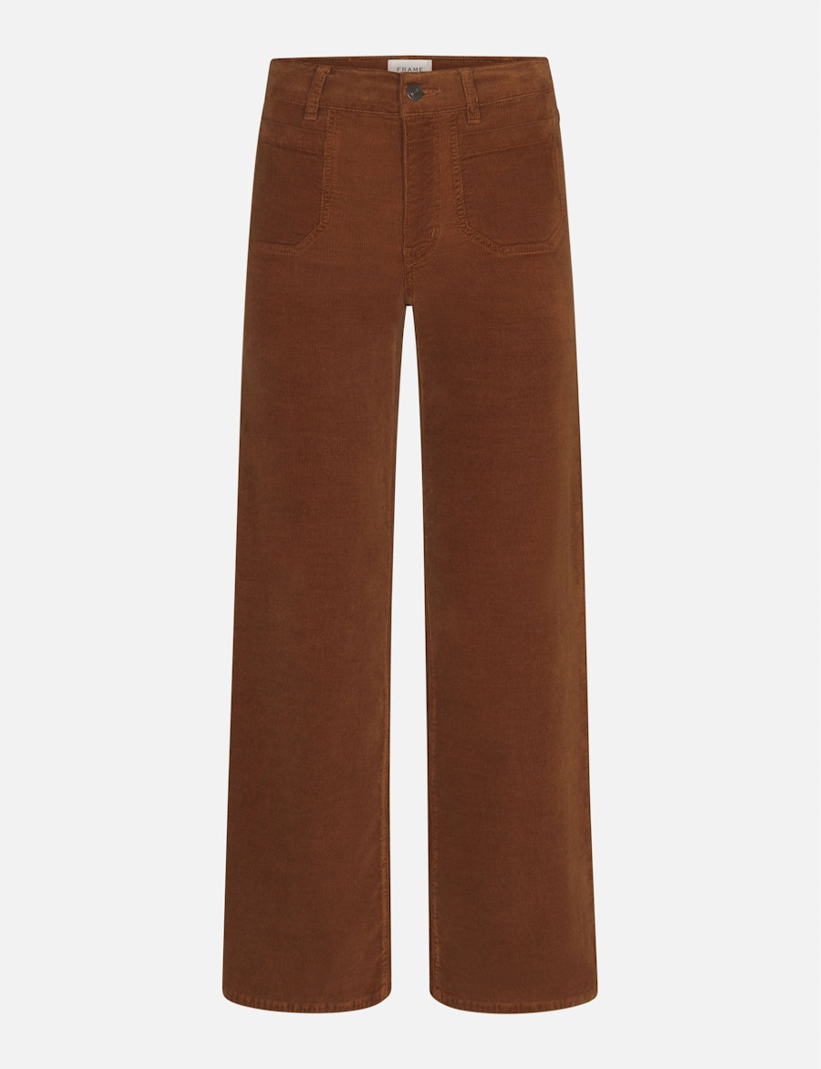 Le Slim Palazzo Corduroy, Maple Brown