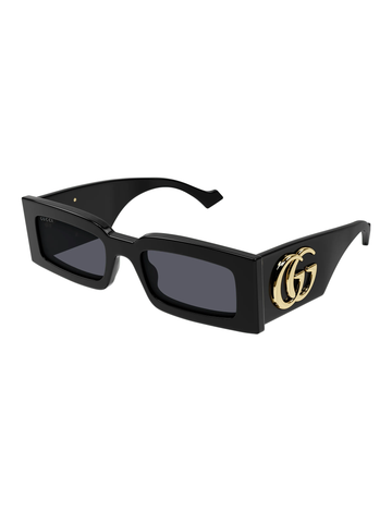 GG1425S-001 Sunglasses, Black/Grey