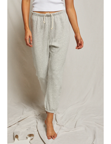 Johnny French Terry Sweatpant, Heather Grey