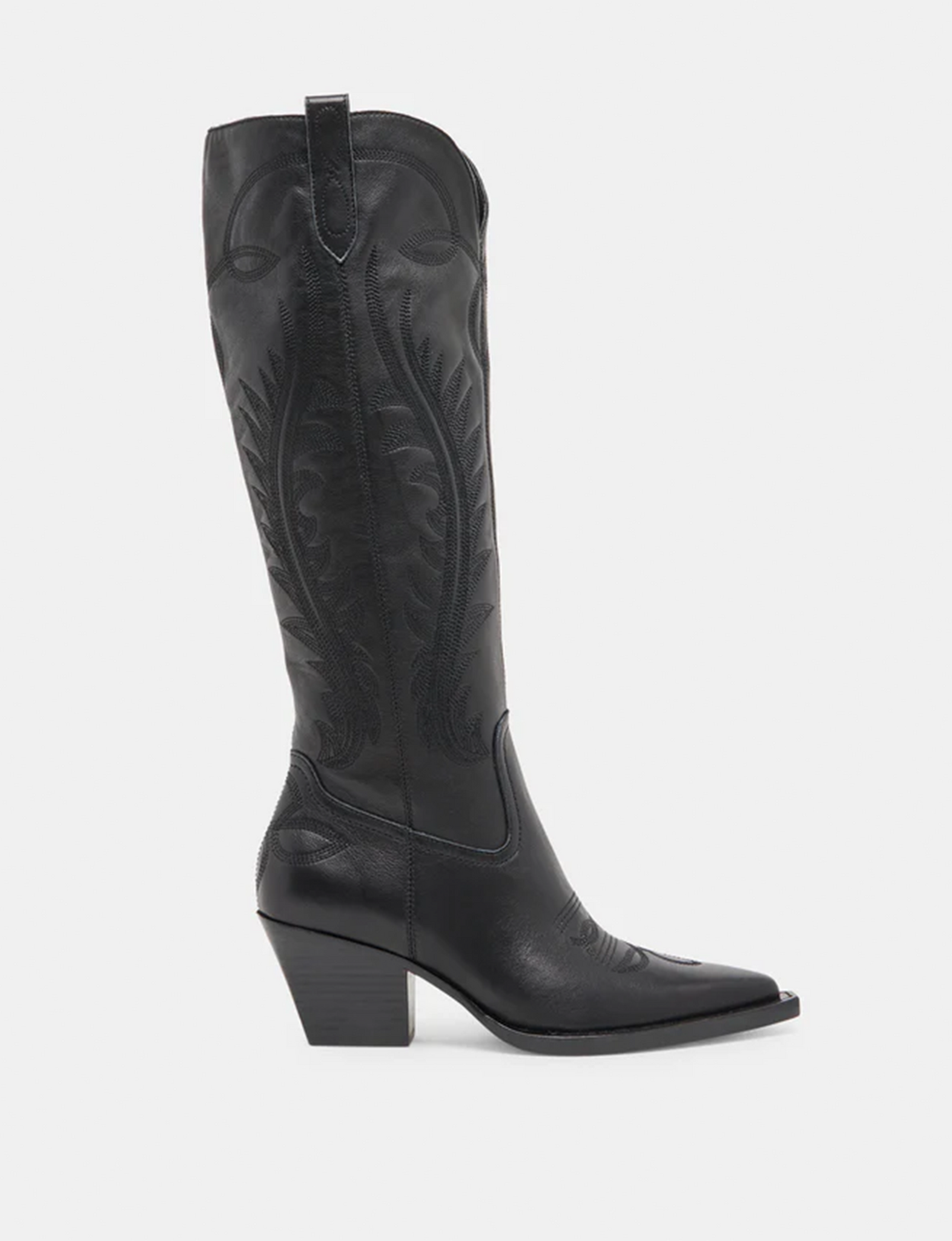 Ryatt Boot, Black Leather
