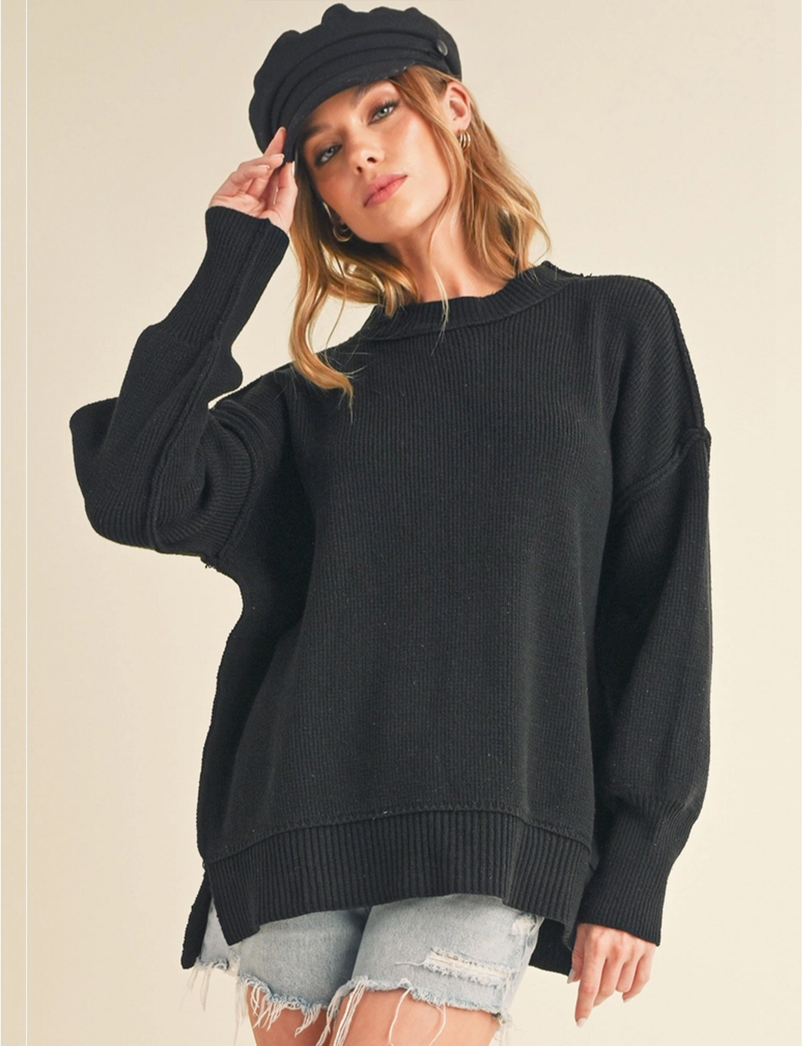 Ina Sweater, Black