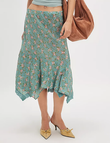 Bali Sweet Escape Skirt, Mineral Blue