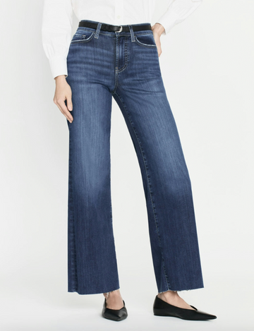 Le Slim Palazzo Raw Fray, Lupine