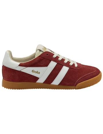 Elan Sneaker, Deep Red/White