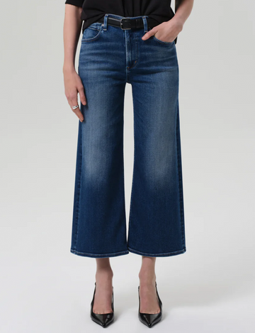 Lyra Cropped Wide Leg, Augusta