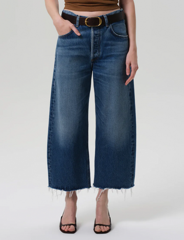 Ayla Raw Hem Crop, Chaya