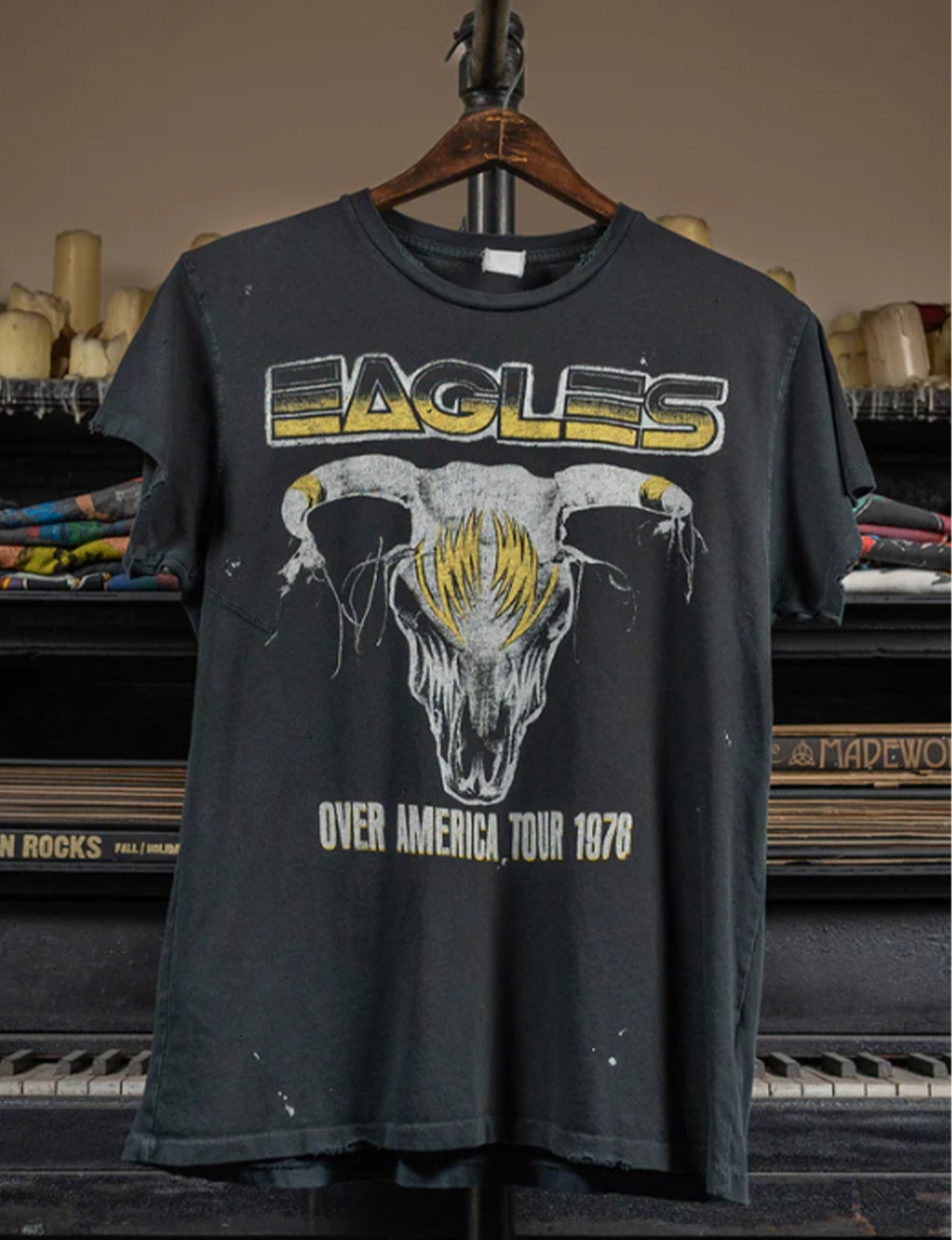 The Eagles Crew Tee, Coal