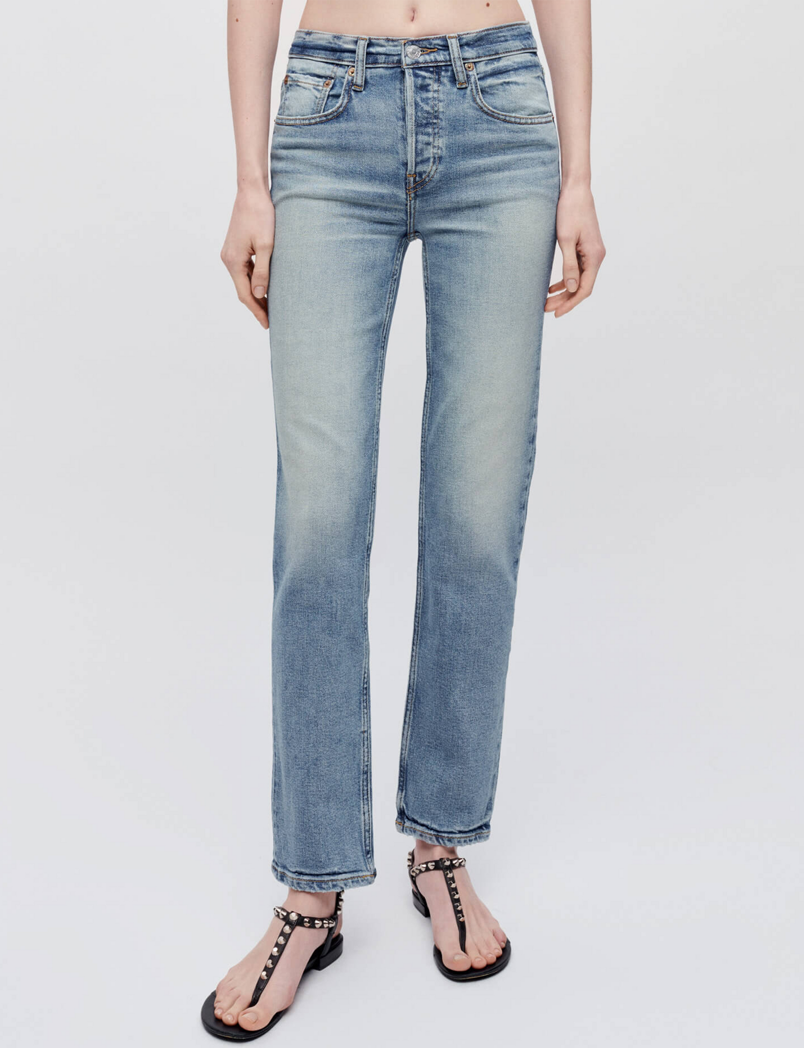 Mid Rise Stove Pipe, Bella Rosa