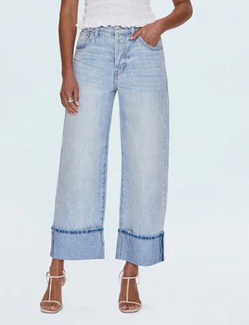 Ryder High Rise Cuffed Leg, Sunrise