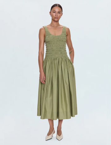 Alessia Dress, Sage