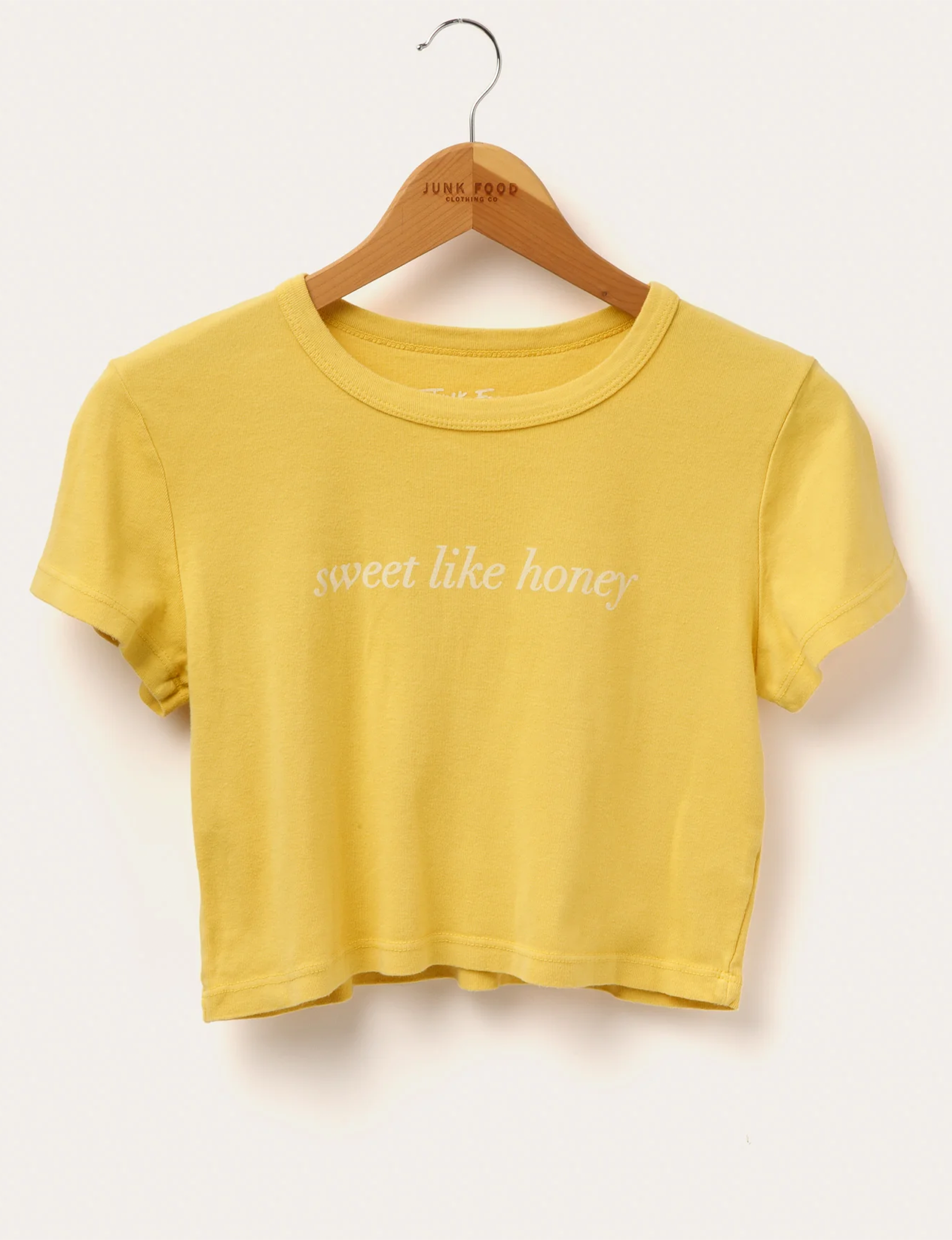 Sweet Like Honey Tee, Misted Yellow