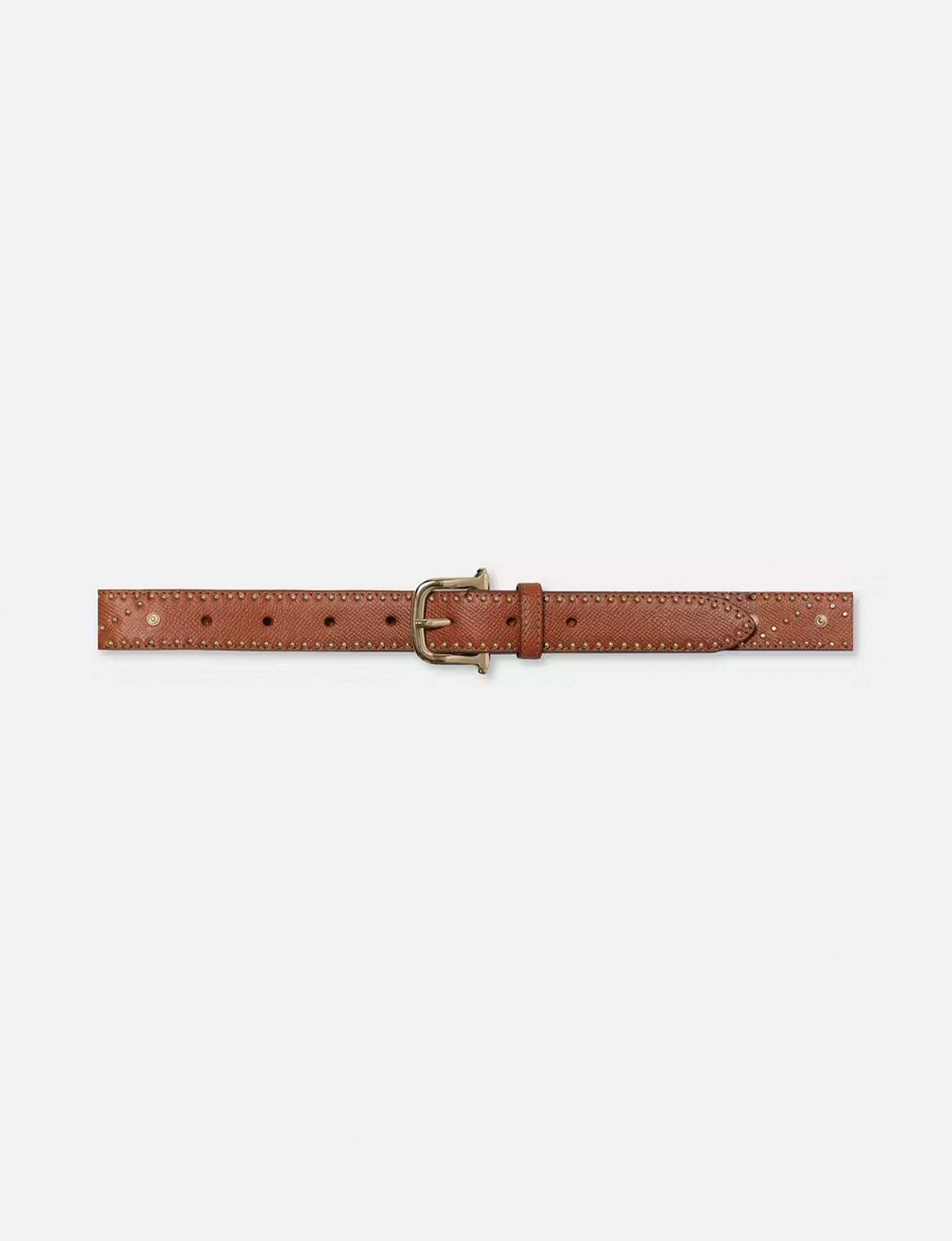 Embellished Belt, Tan