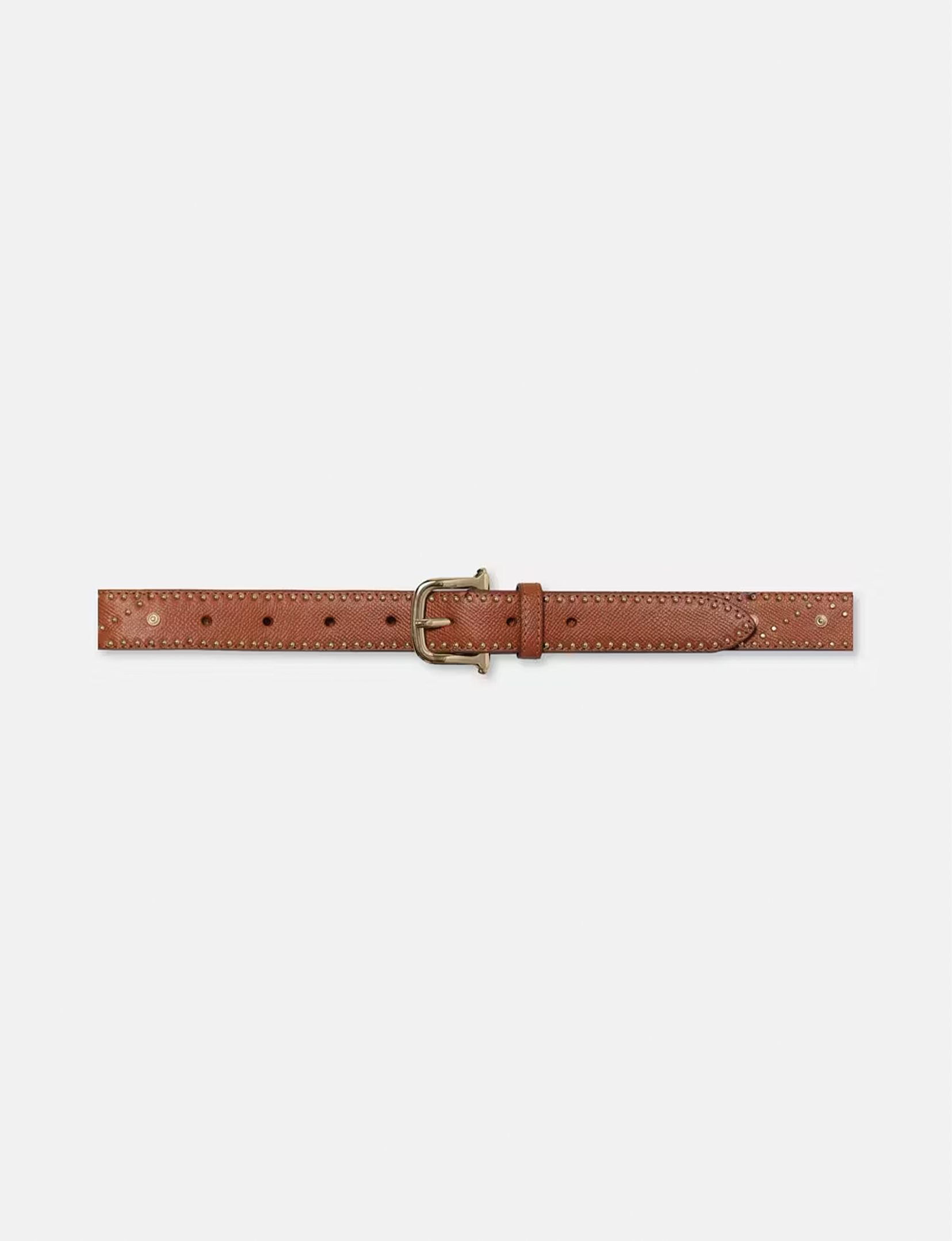 Embellished Belt, Tan