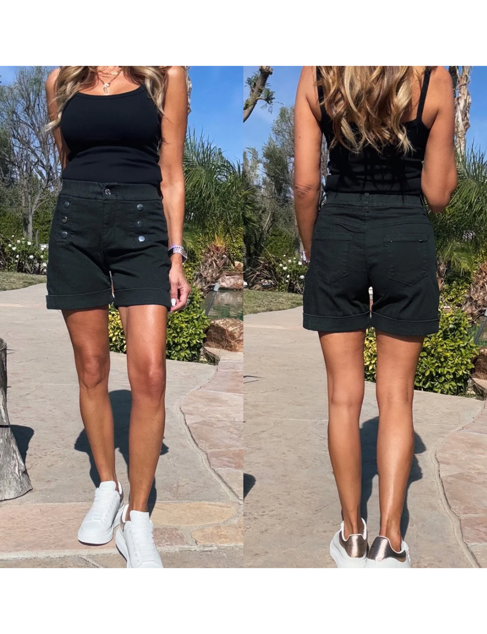 Elisie Shorts, Black