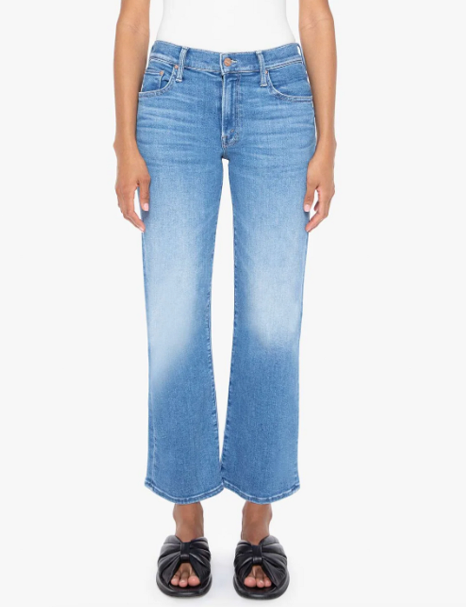 Mid Rise Rambler Zip Ankle, Out of The Blue