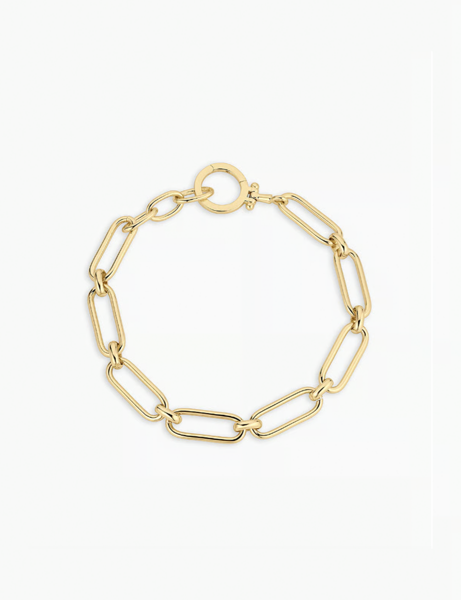 Zoey Statement Link Bracelet, Gold