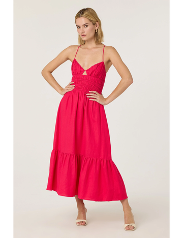 Eleni Dress, Fuchsia