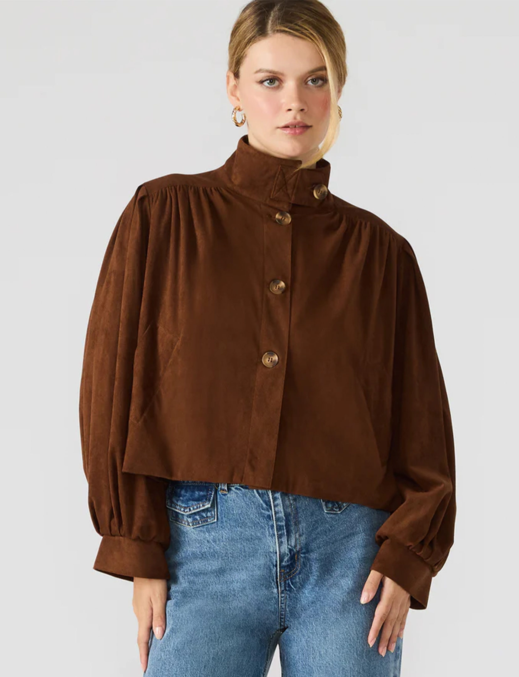Deirdra Jacket, Chicory Coffee