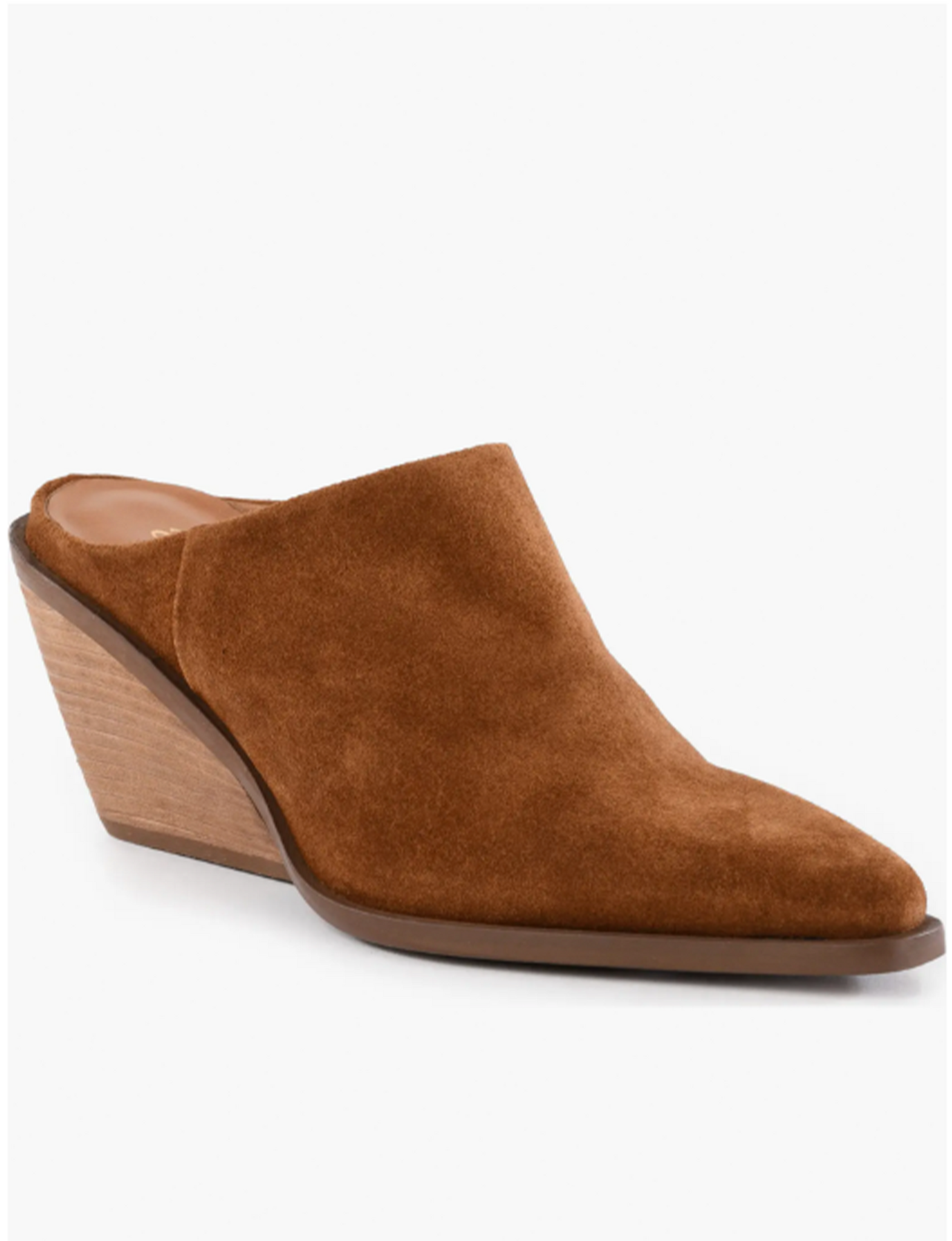 Morning Joe Mule Boot, Brown Suede
