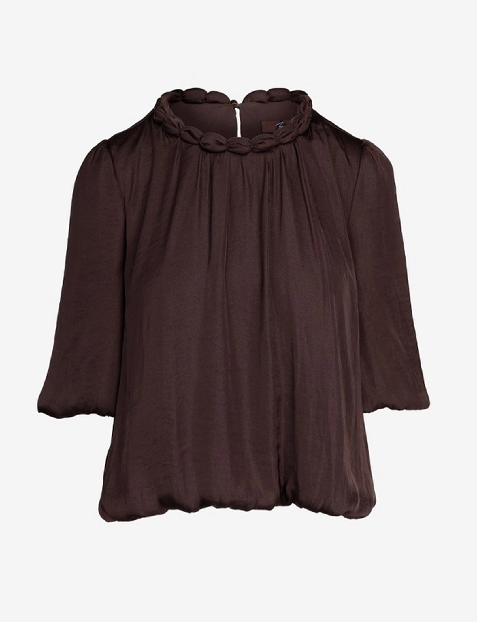 Billowy Blouse, Chocolate