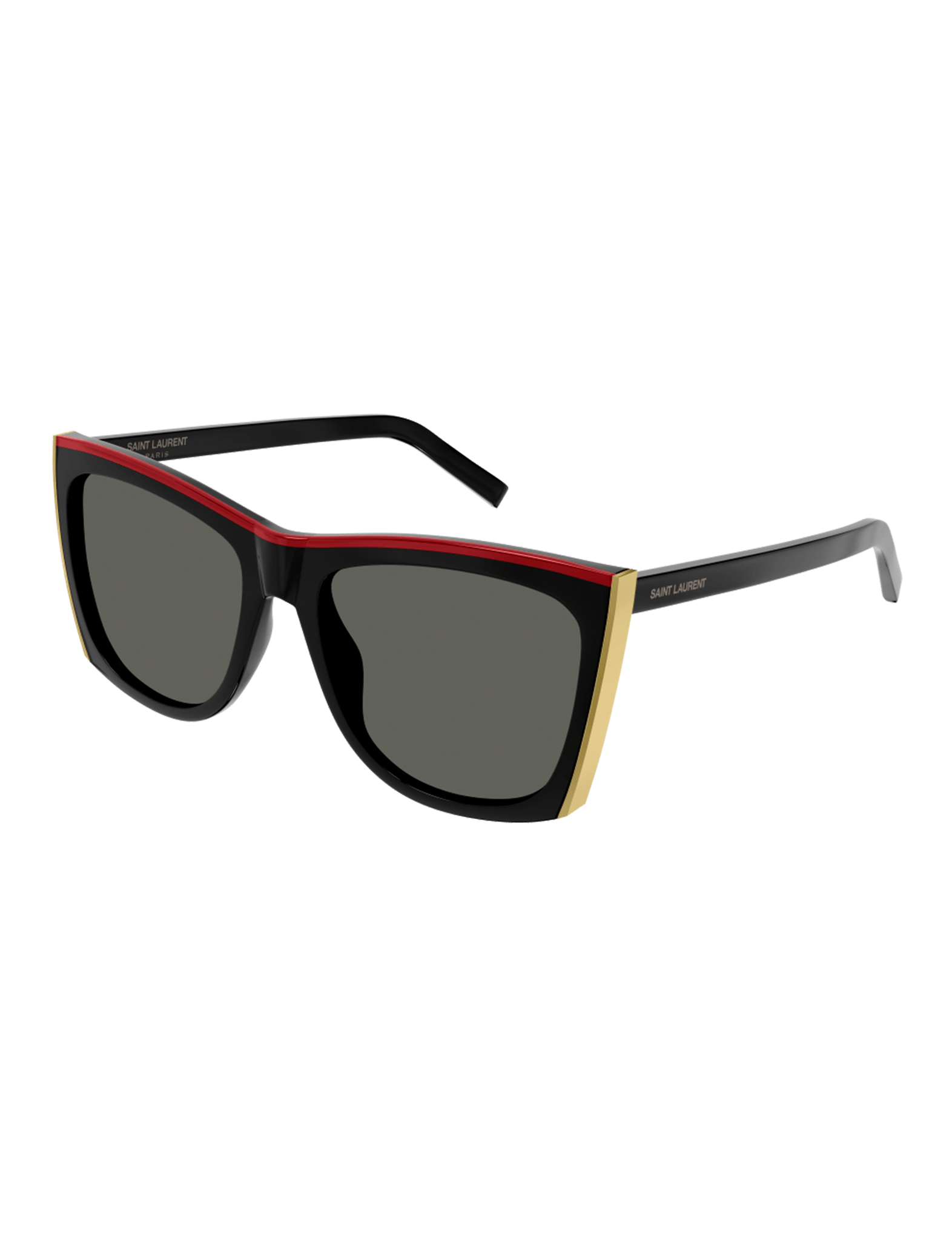 YSL SL539PALOMA-001 Sunglasses, Black/Grey