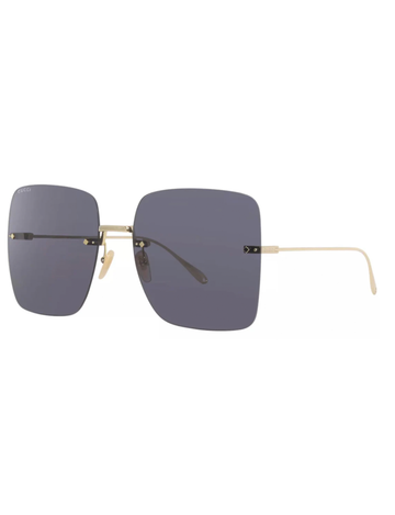 GG1147S-001 Sunglasses, Gold/Grey