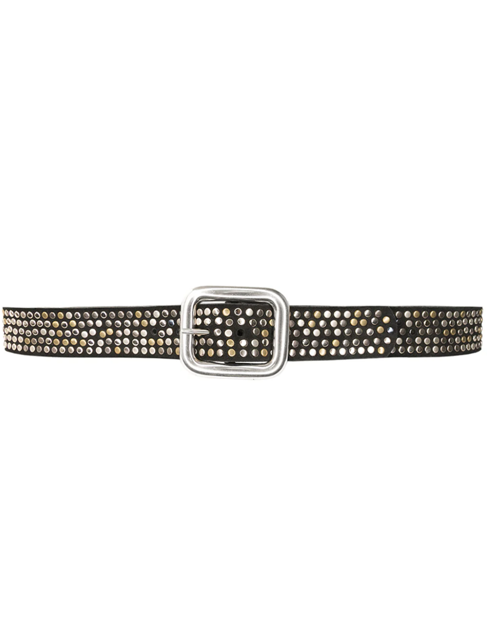 Oana Belt, Black/Silver