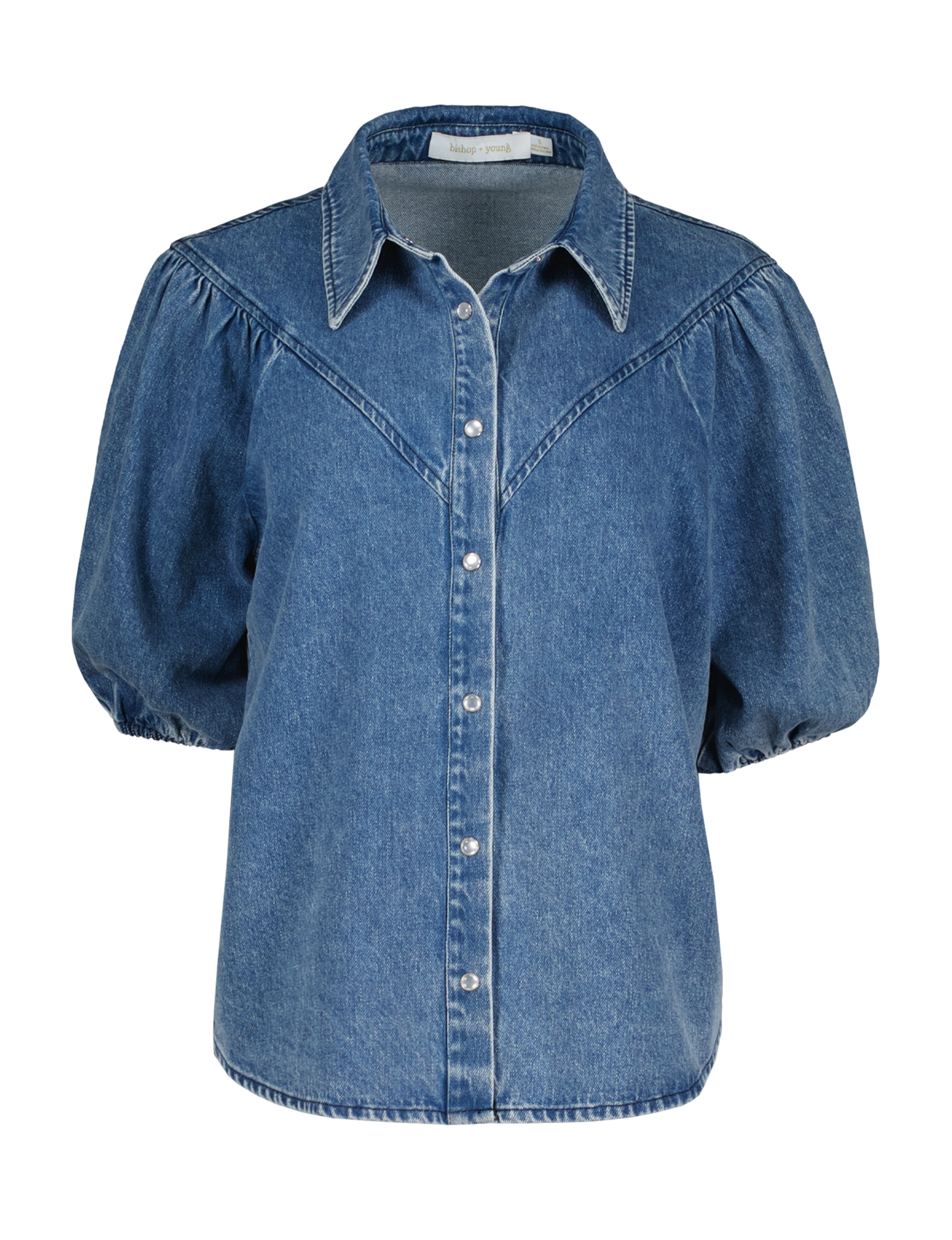 Laurel Shirt, Denim