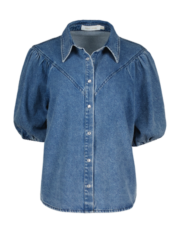 Laurel Shirt, Denim
