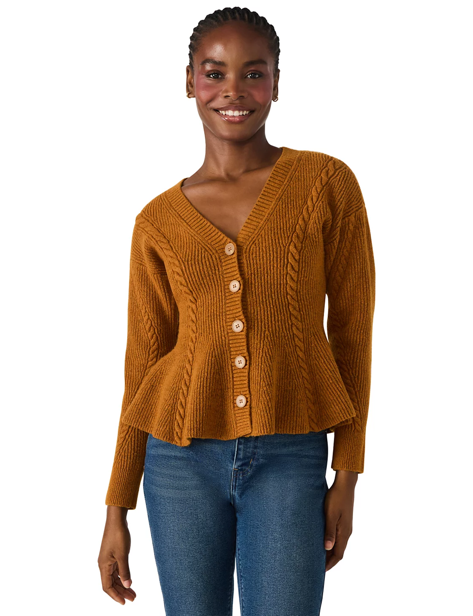 Courtney Sweater, Pumpkin Spice