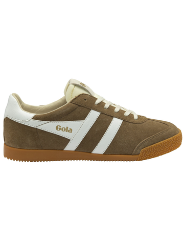 Women's Elan Sneaker, Tobacco/White