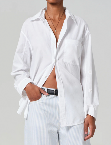 Kayla Shirt, Optic White