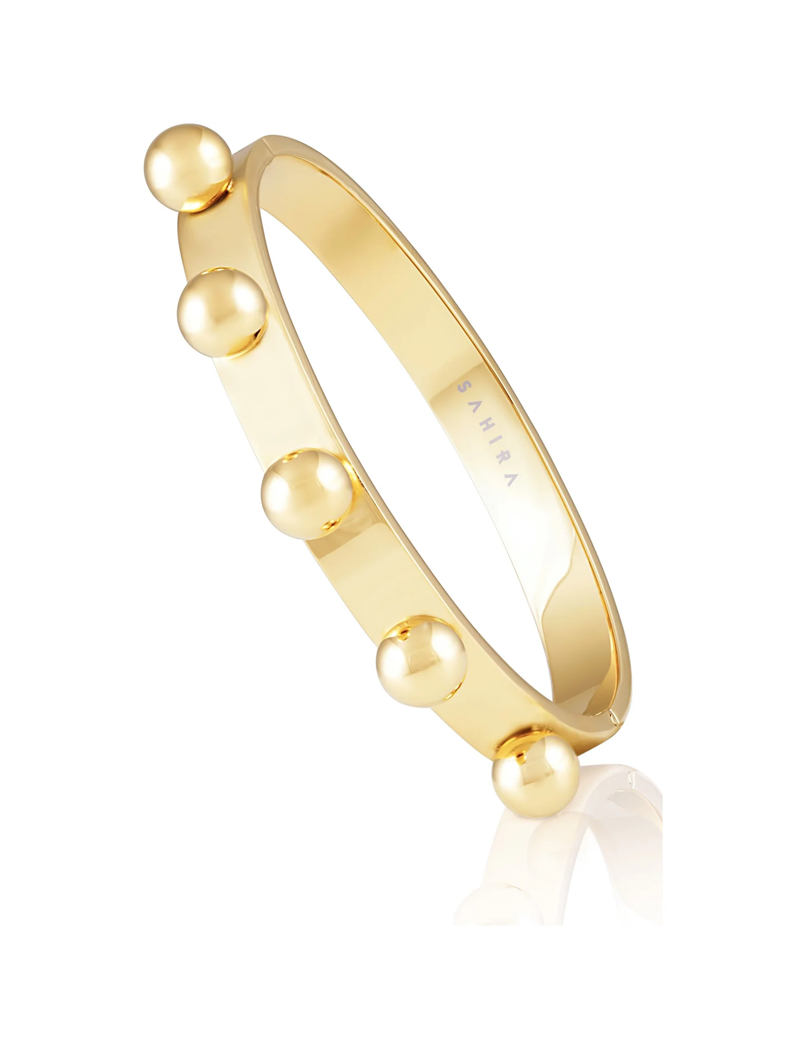 Aliya Beaded Bracelet, Gold