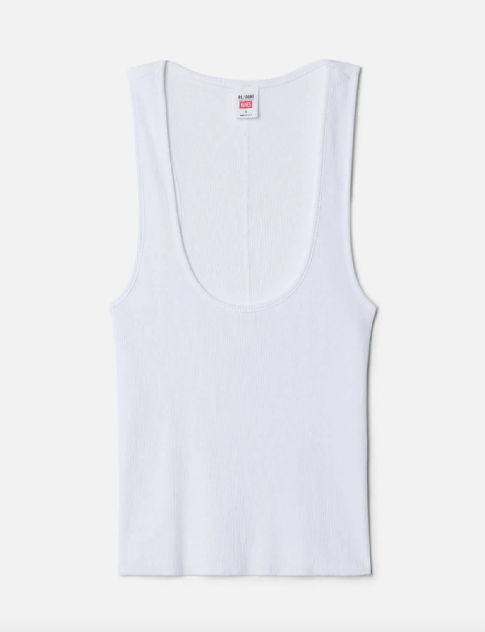 Cut Off Tank, Optic White