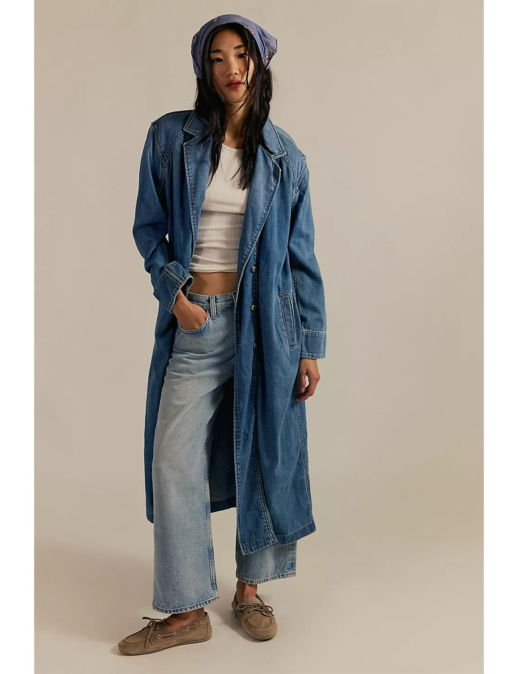 Monique Indigo Duster, Sunlight Blue