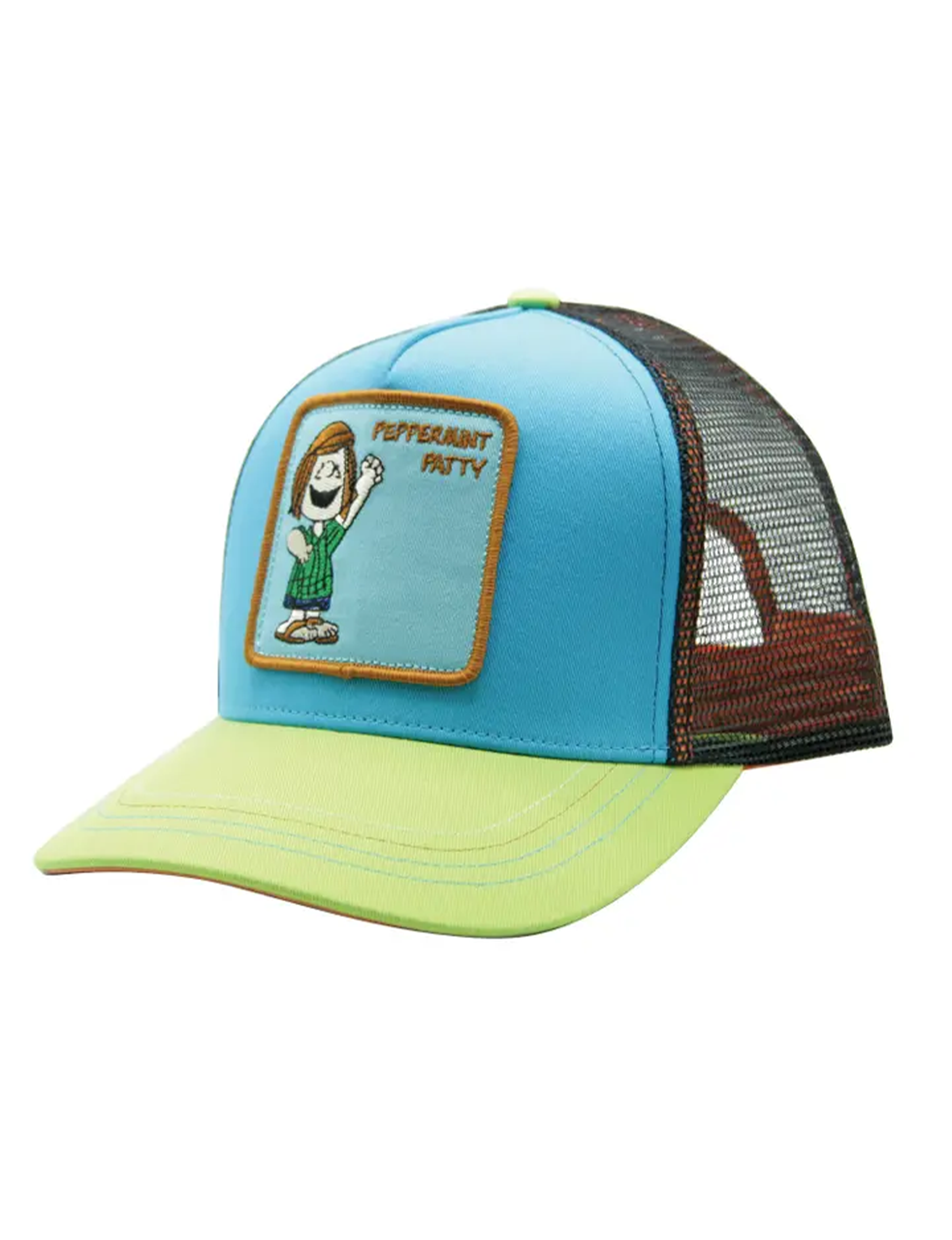 Peanuts Mesh Trucker Hat, Peppermint Patty