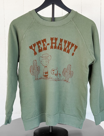 Peanuts 'Yee-Haw' Pullover, Unique