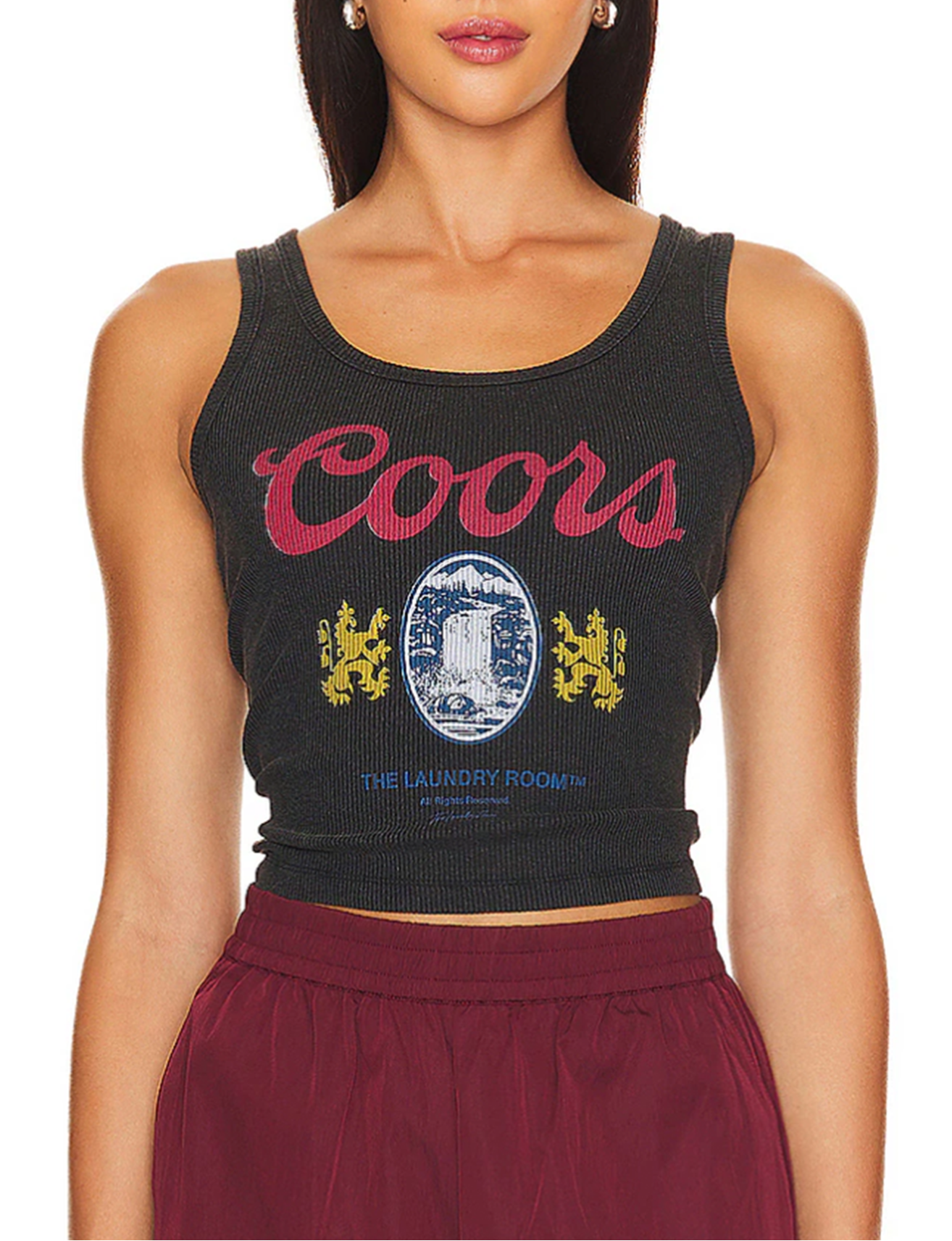 Coors Original Rib Tank, Black/Snow