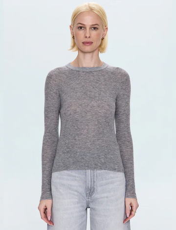 Juno Sweater, Heather/Charcoal