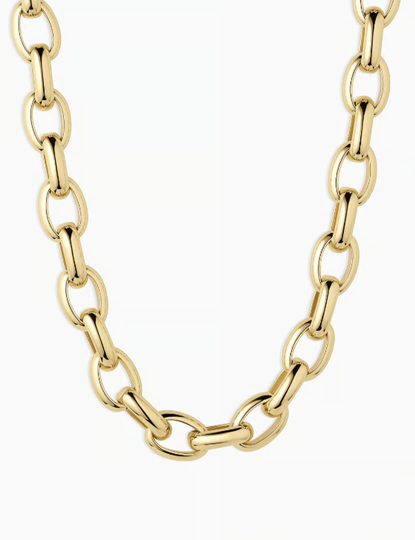 Avery Statement Necklace, Gold