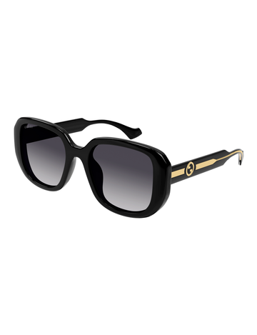 GG1557SK-001 Sunglasses, Black/Crystal Grey