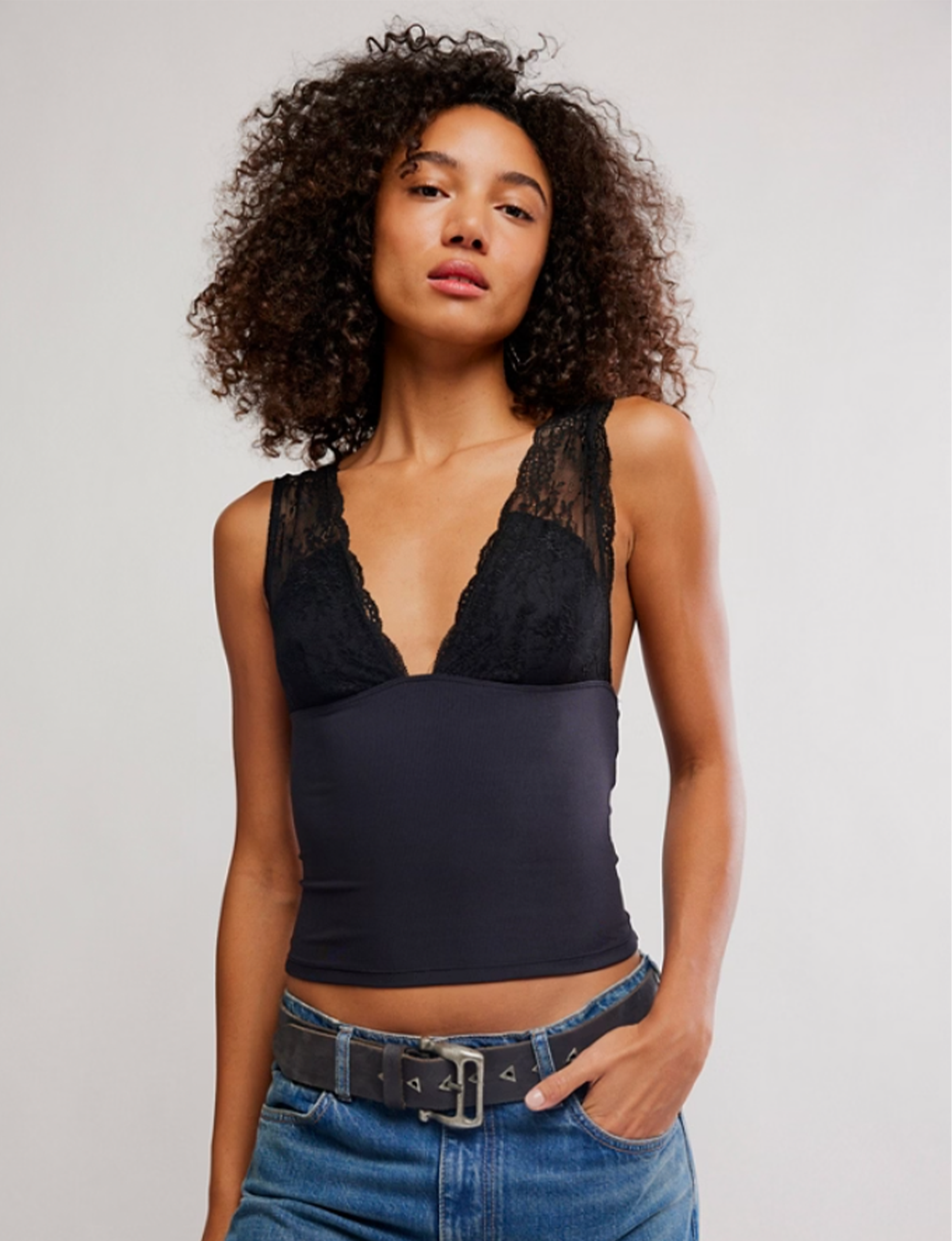 Power Play Cami, Black
