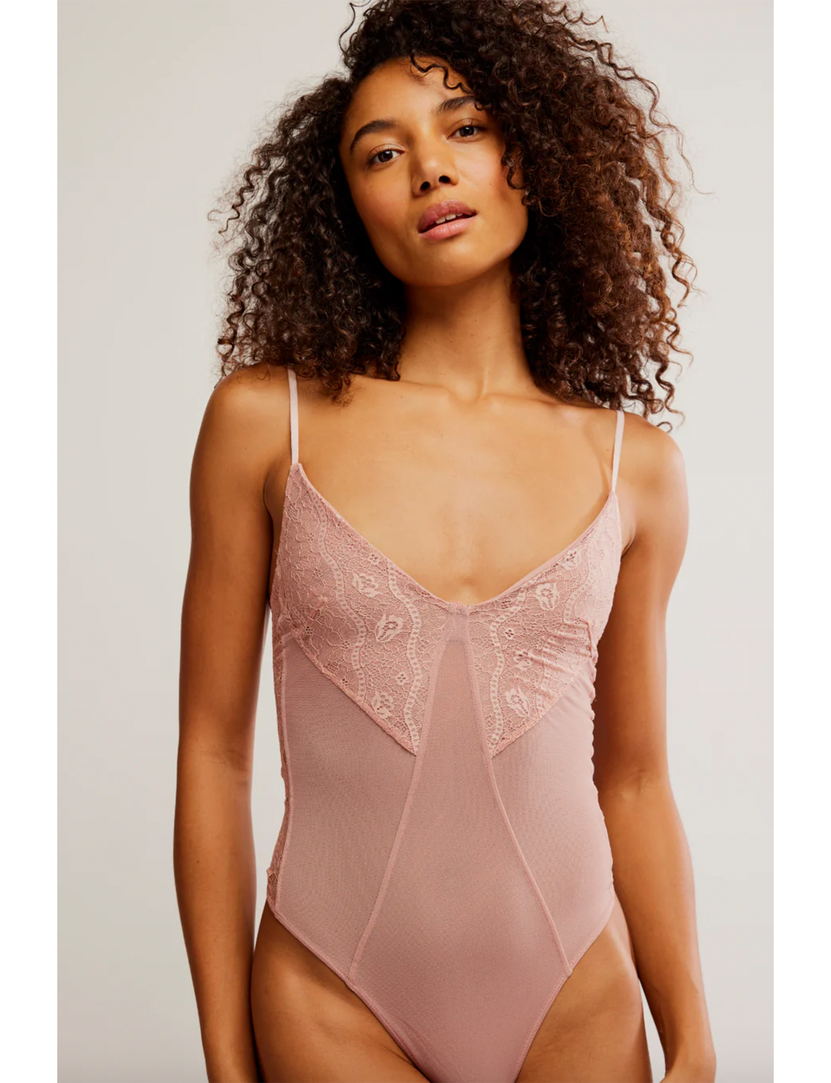 Take My Number Bodysuit, Pink