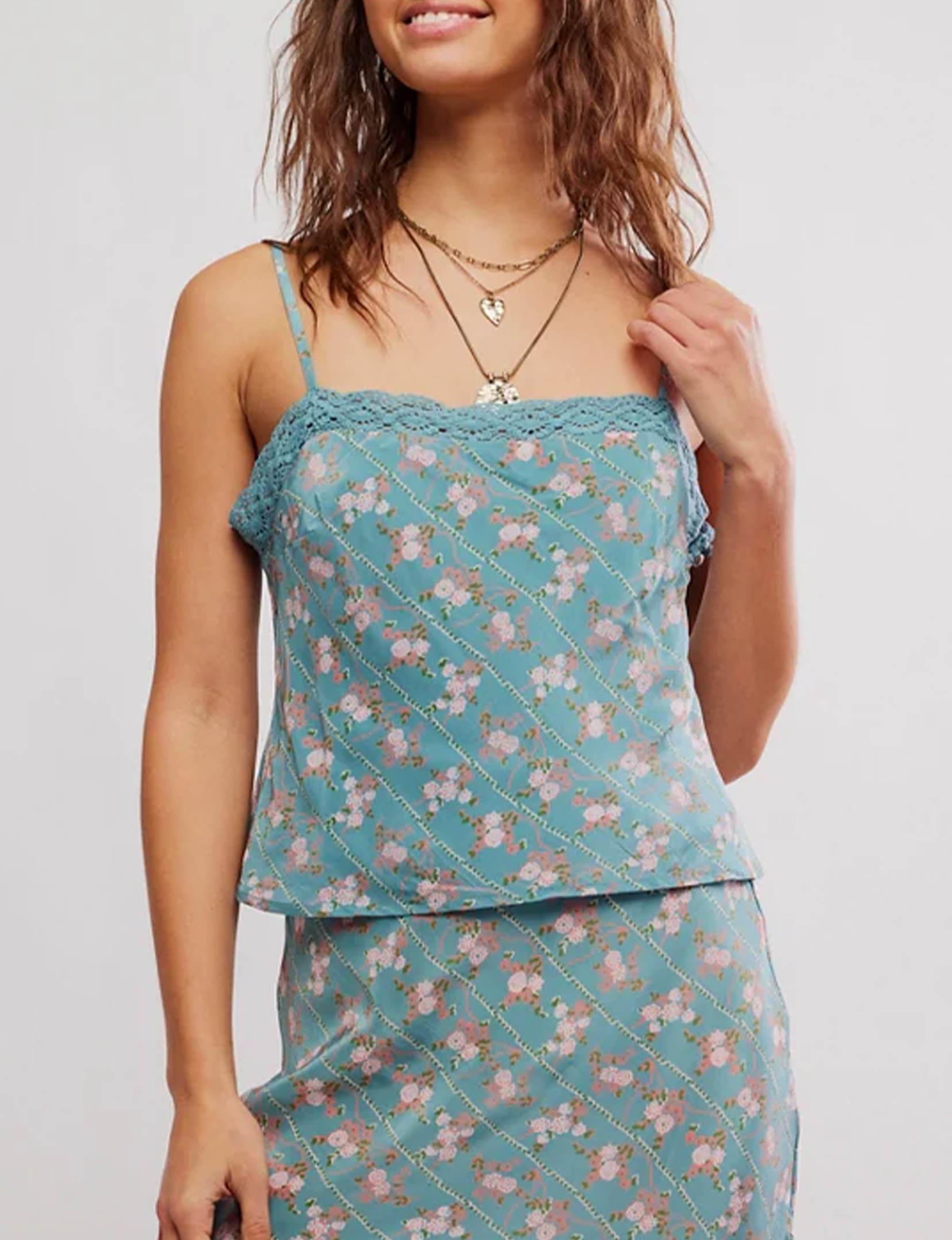 Bali Margot Top, Mineral Blue