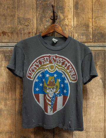 Lynyrd Skynyrd Crop Tee, Dusk