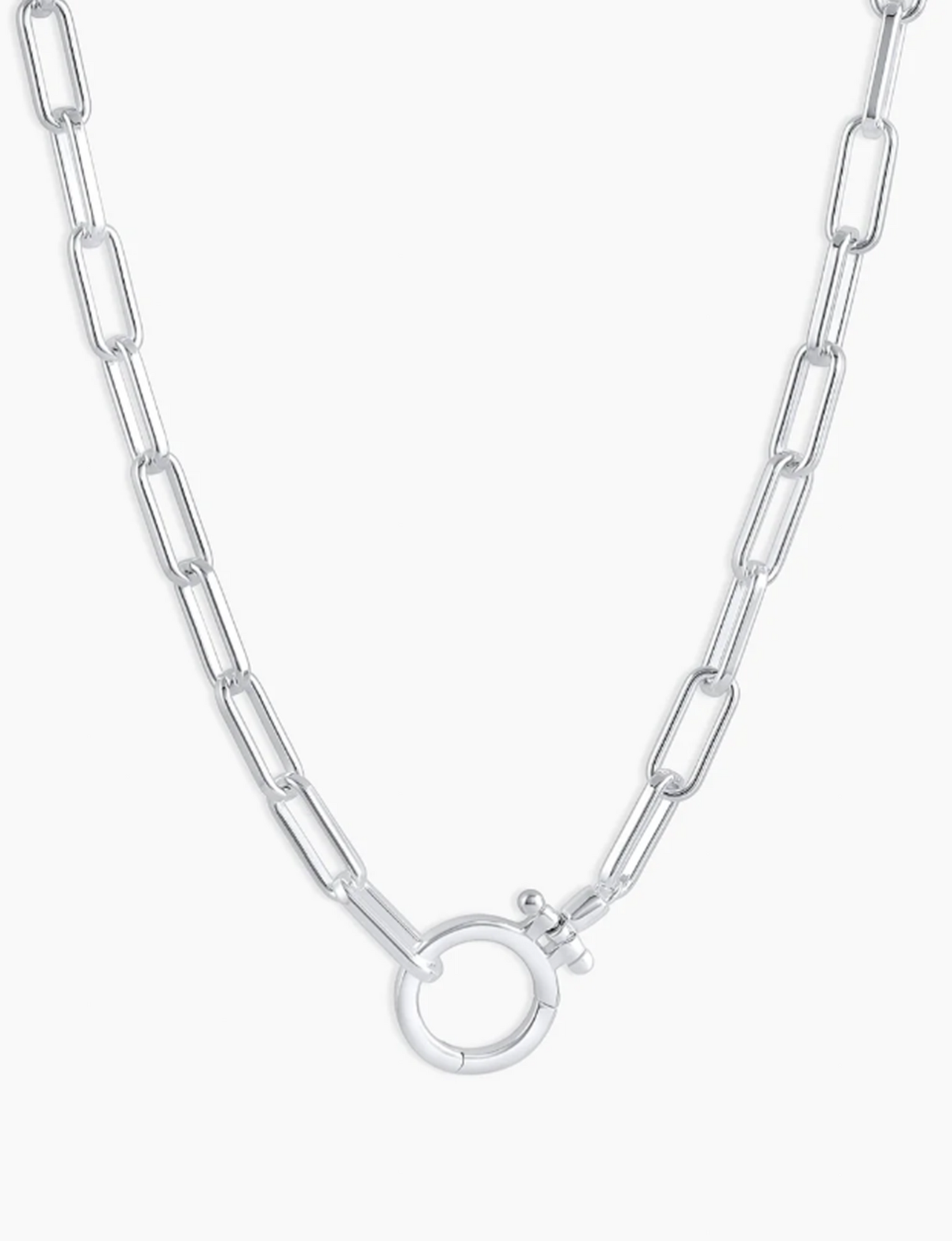 Parker Necklace, Silver