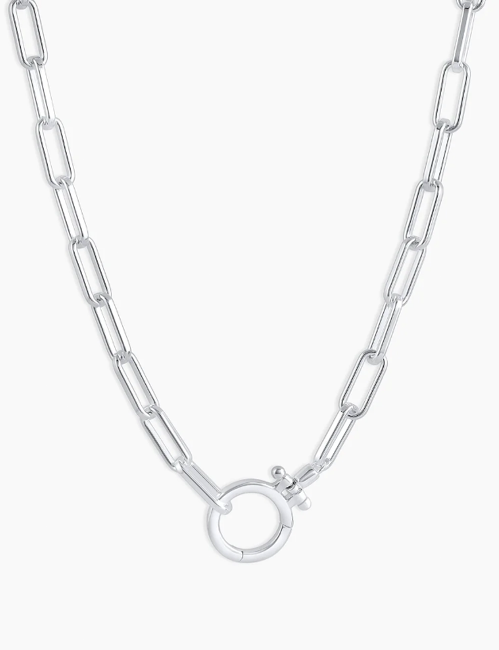 Parker Necklace, Silver