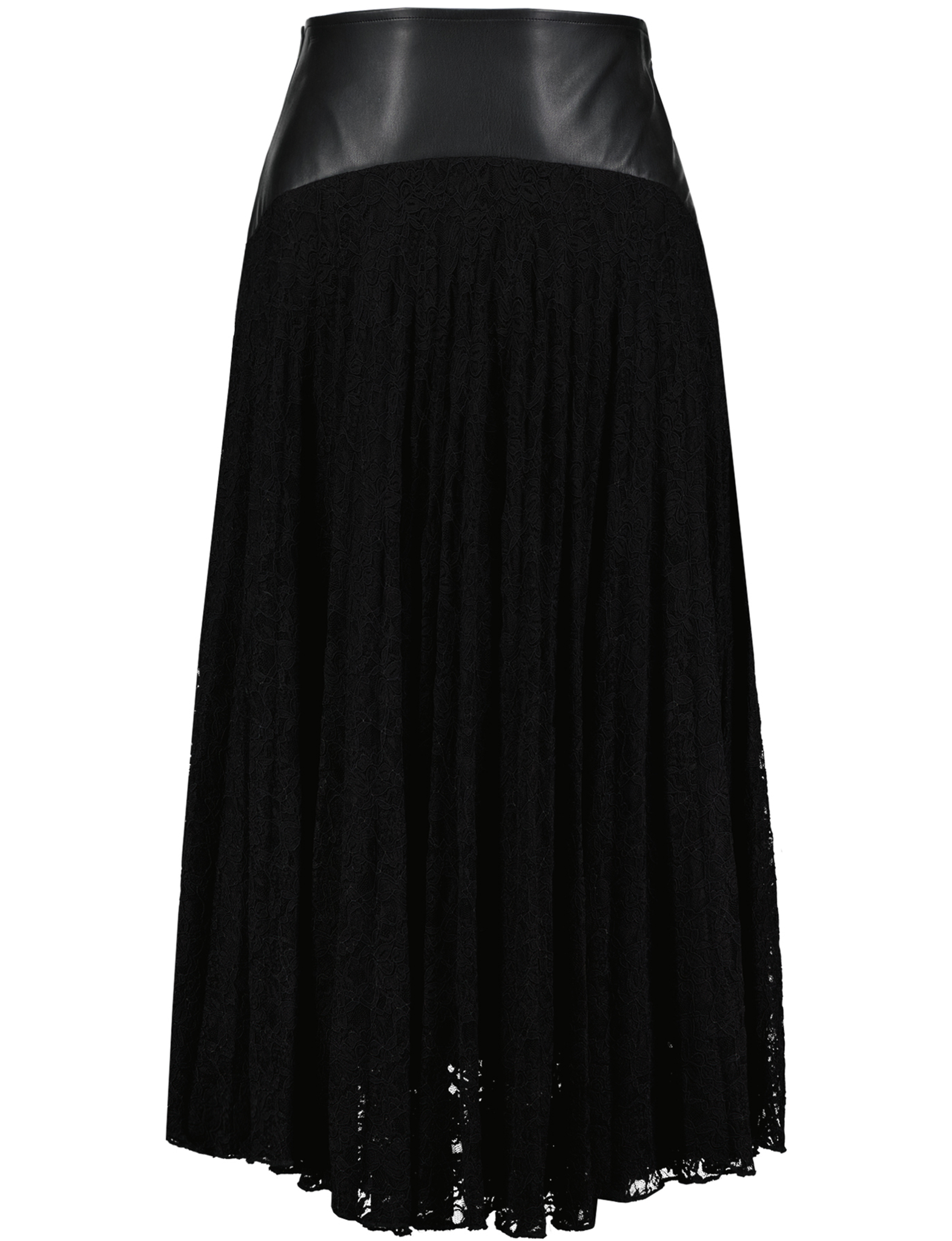 Camille Midi Skirt, Black